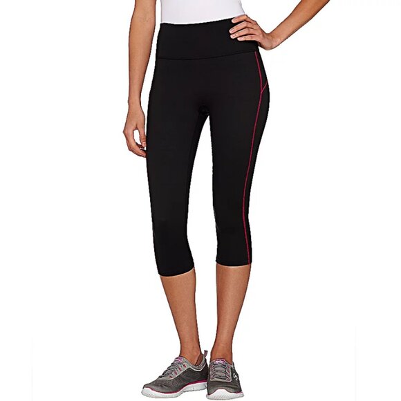 Spanx Compression Knee Pant with Contrast Stripe - Picture 1 of 2